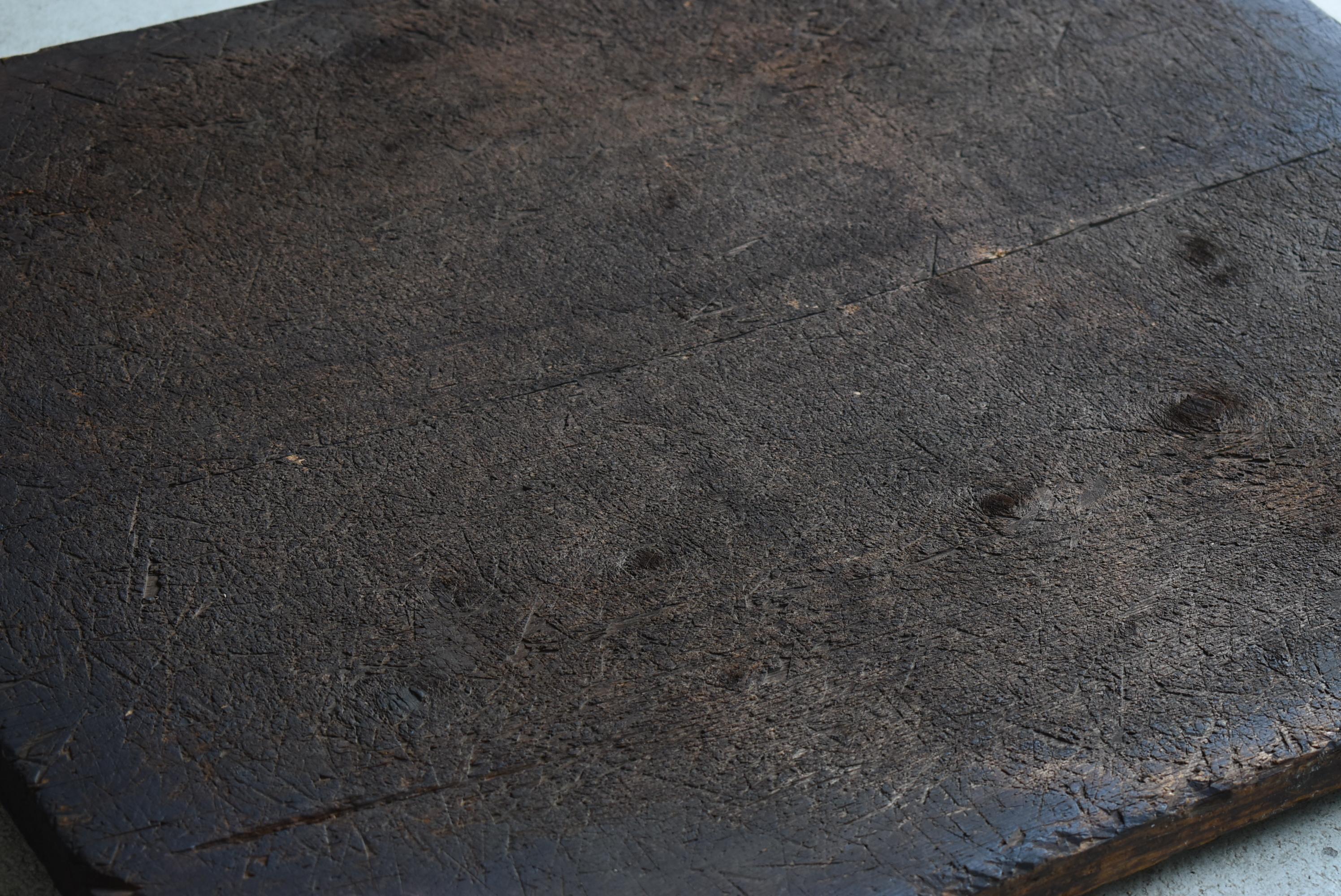Tablero de Madera Japonés Antiguo Wabi-Sabi 1860s-1900s / Arte Abstracto Cedro