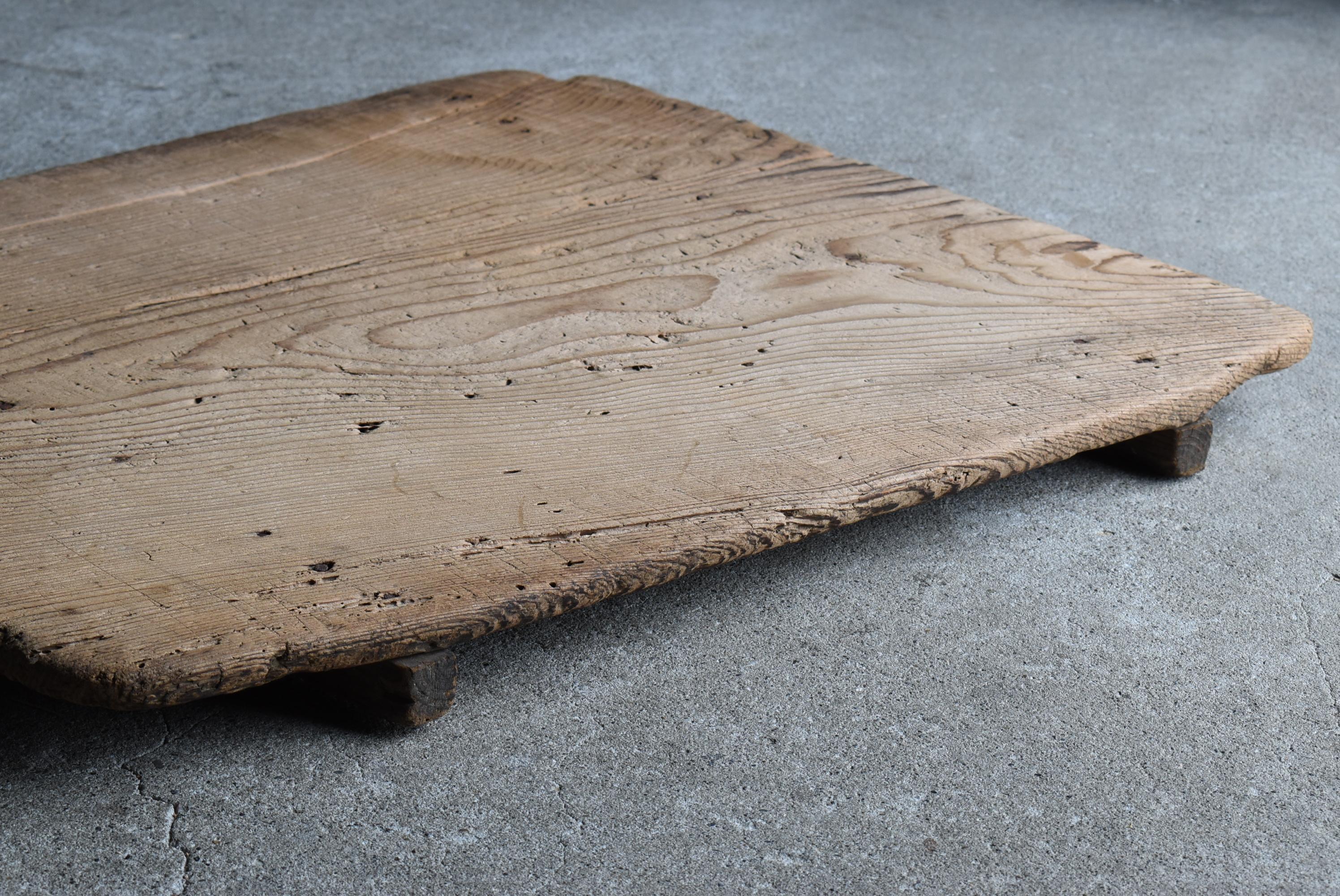 Japanese Antique Wabi Sabi Wooden Board 1860s-1900s / Exhibition Table 5