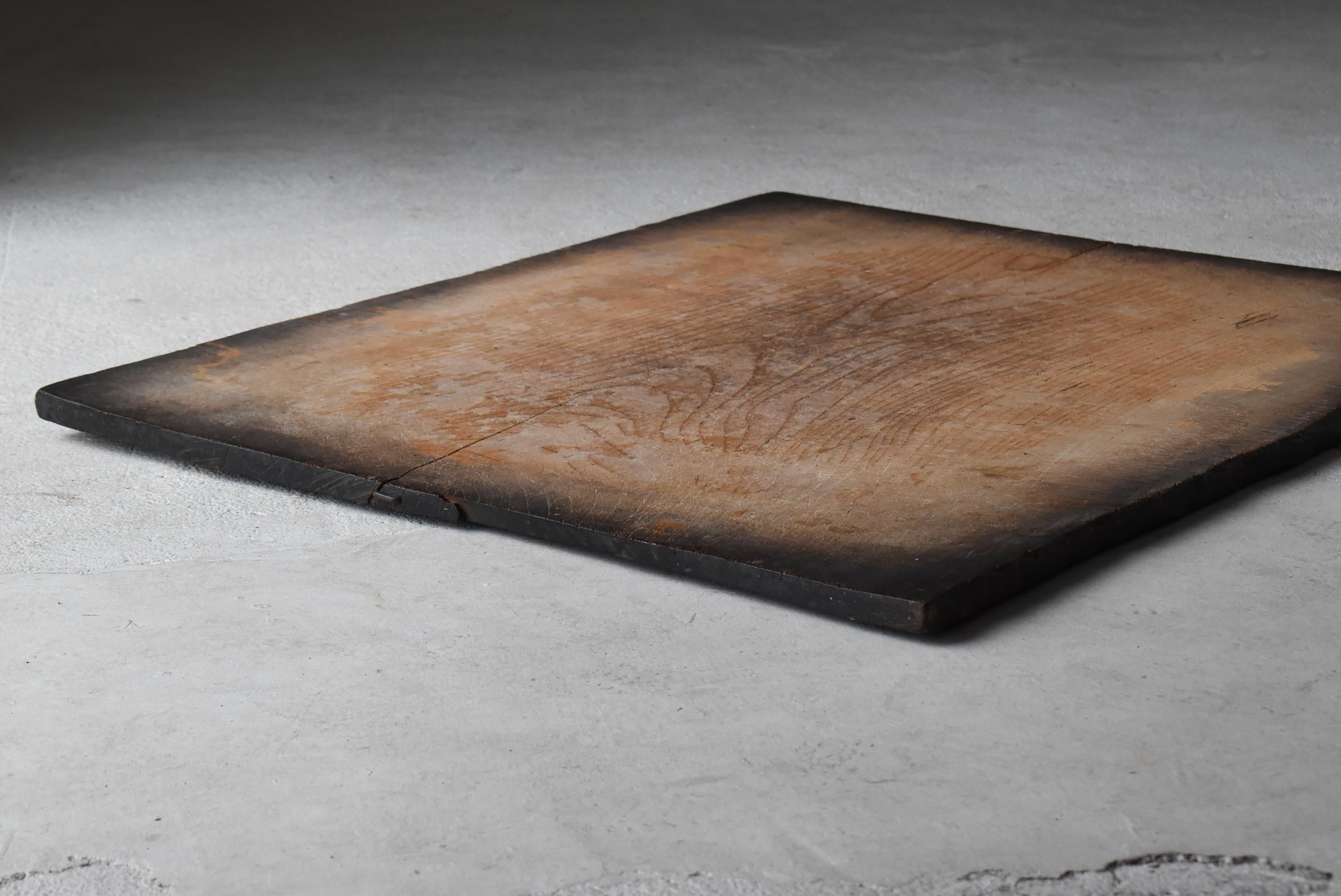 Japanese Antique Wabi-Sabi Wooden board 