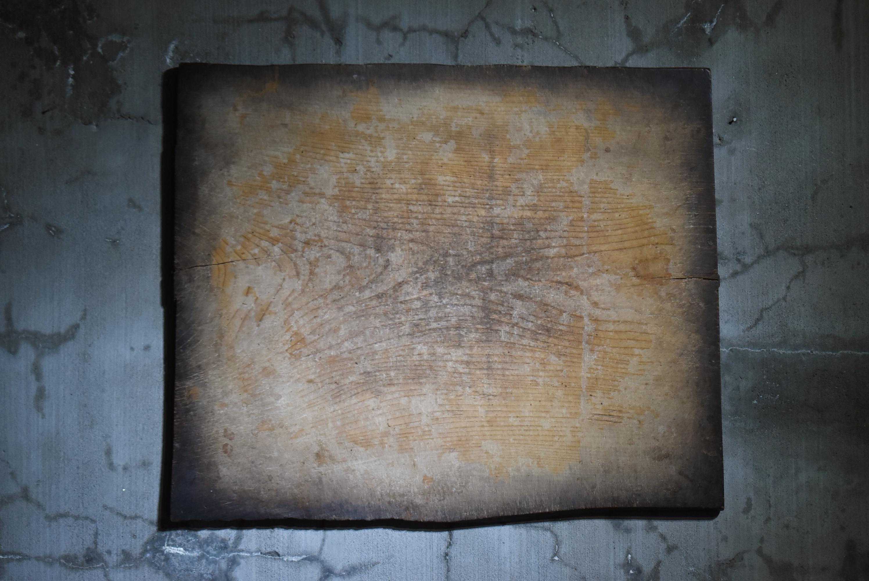 Japanese Antique Wabi-Sabi Wooden board 