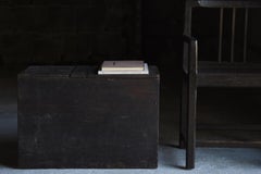 Japanese Antique Wabi-Sabi Wooden Box 1860s-1900s / Side Table