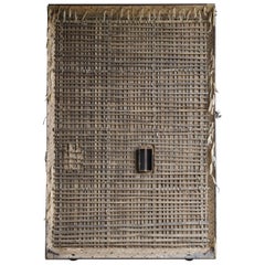 Japanese Antique Wabisabi Huge Door 1860s-1900s / Architecture Abstract Art Zen