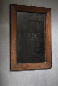 Antique Mirror giapponese degli anni 1860-1920 / Wabi Sabi