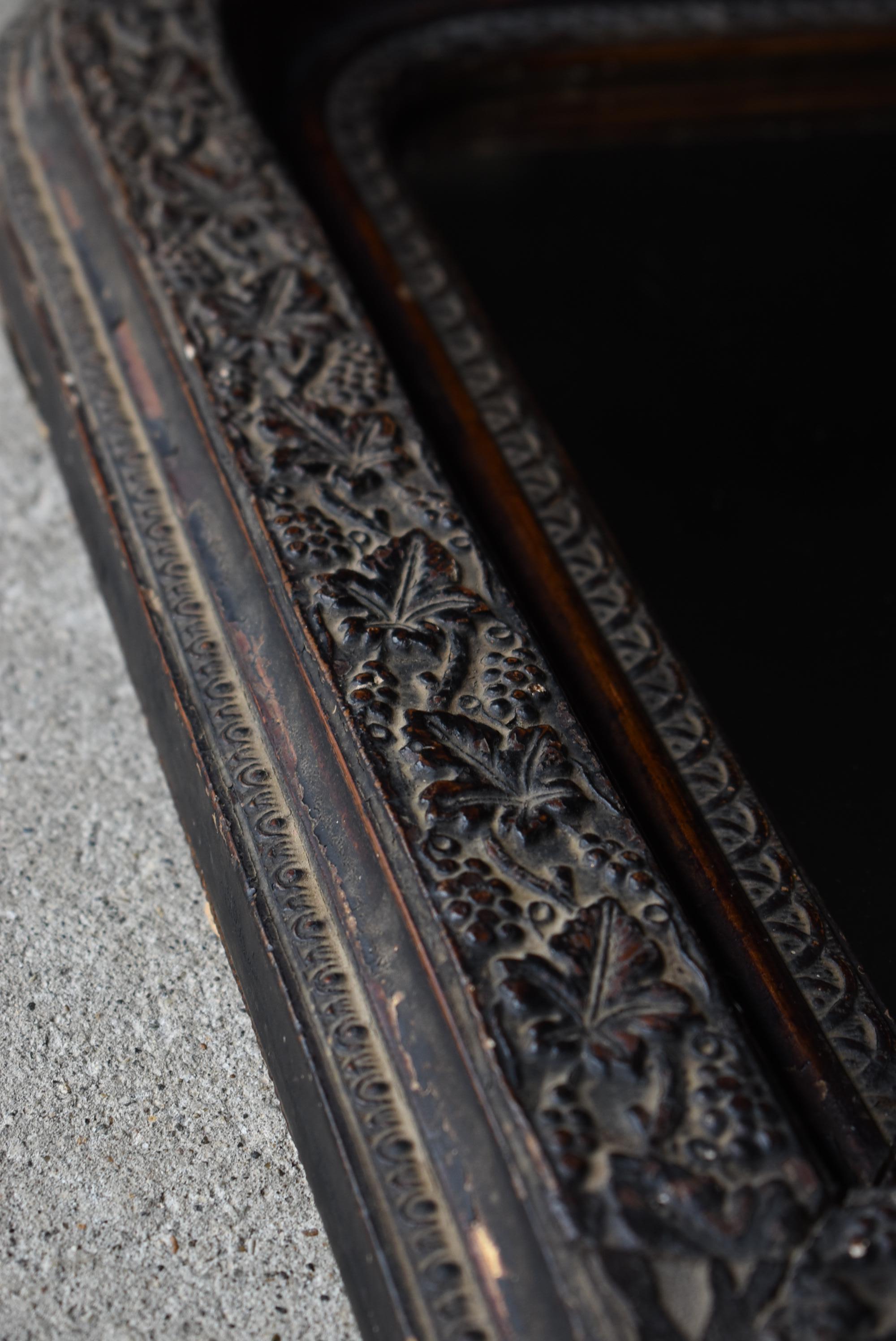 Japanese Antique Wall Mirror 1860s-1920s / Wabisabi 2