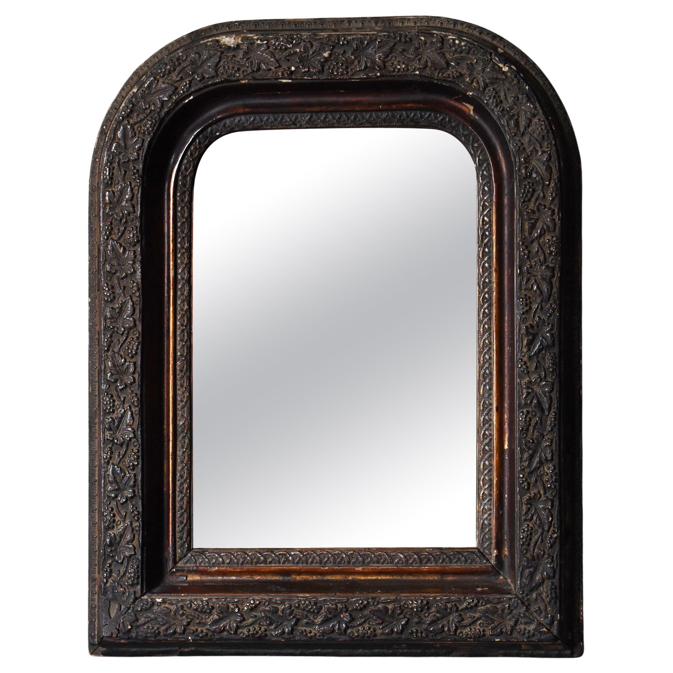 Japanese Antique Wall Mirror 1860s-1920s / Wabisabi