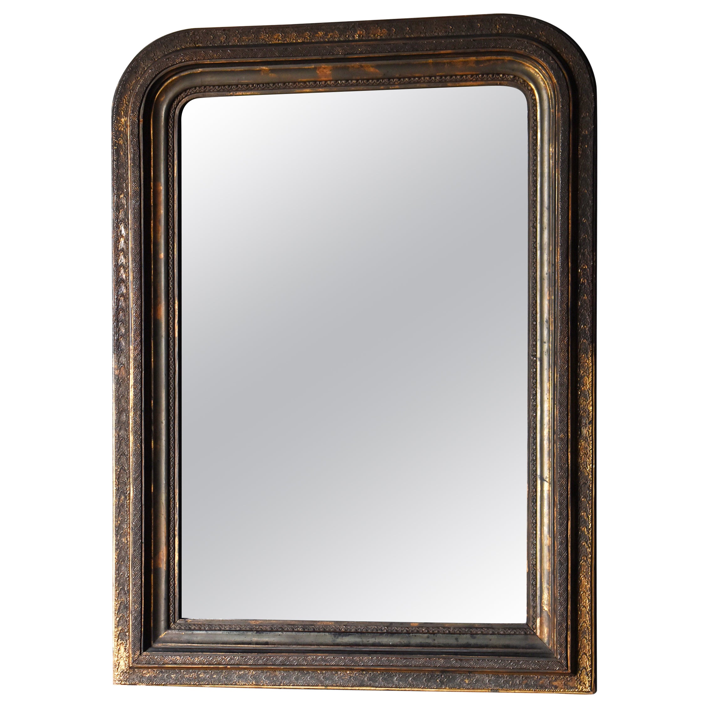 Antique Mirror giapponese degli anni 1860-1920 / Wabisabi in vendita