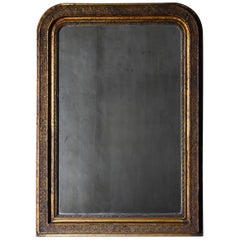 Specchio da parete antico giapponese, anni '60 dell'Ottocento - anni '20 del Novecento / Decorazione da parete in stile Wabi-sabi