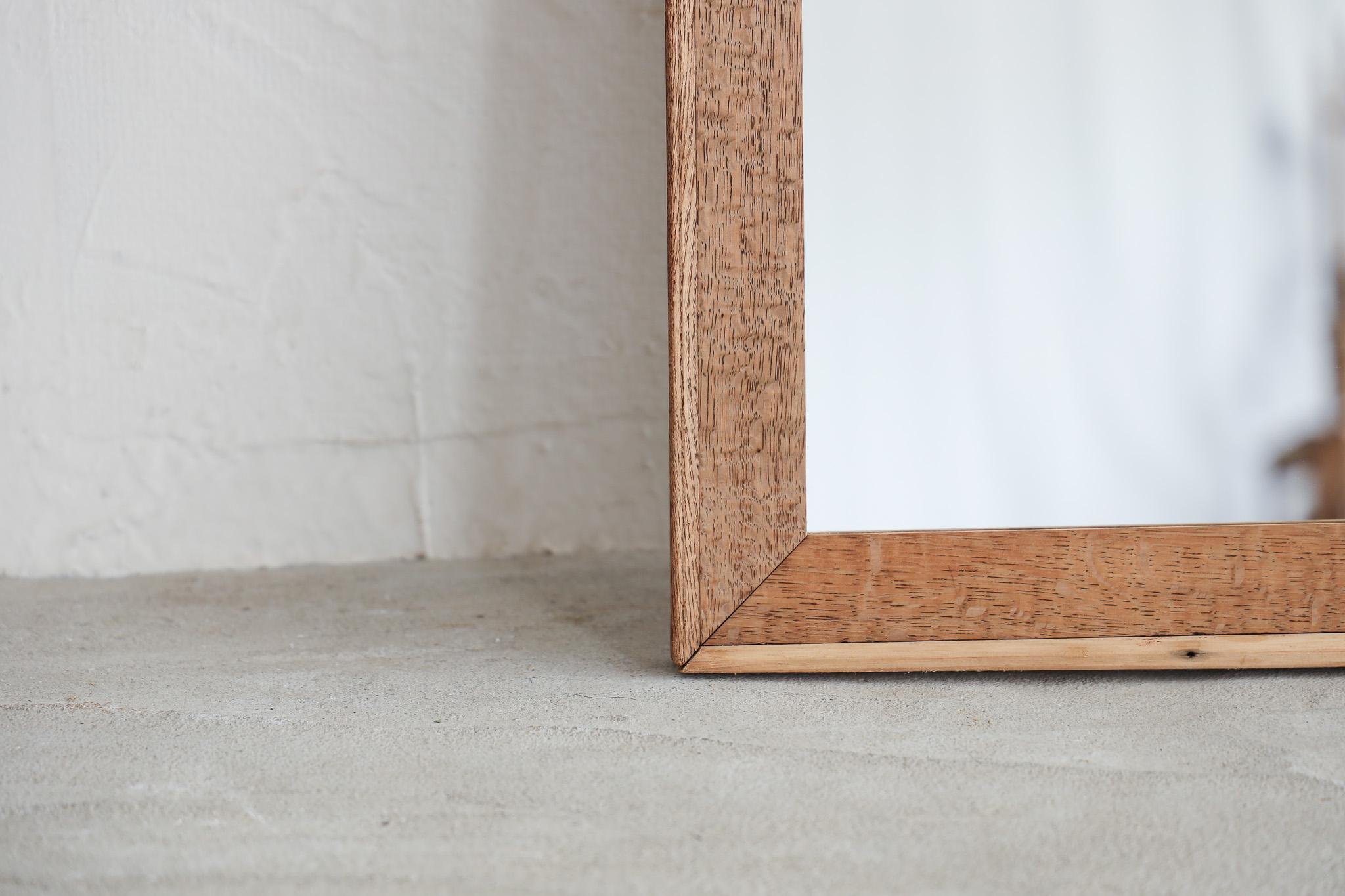 20th Century Japanese Antique Wall Mirror, Japandi For Sale