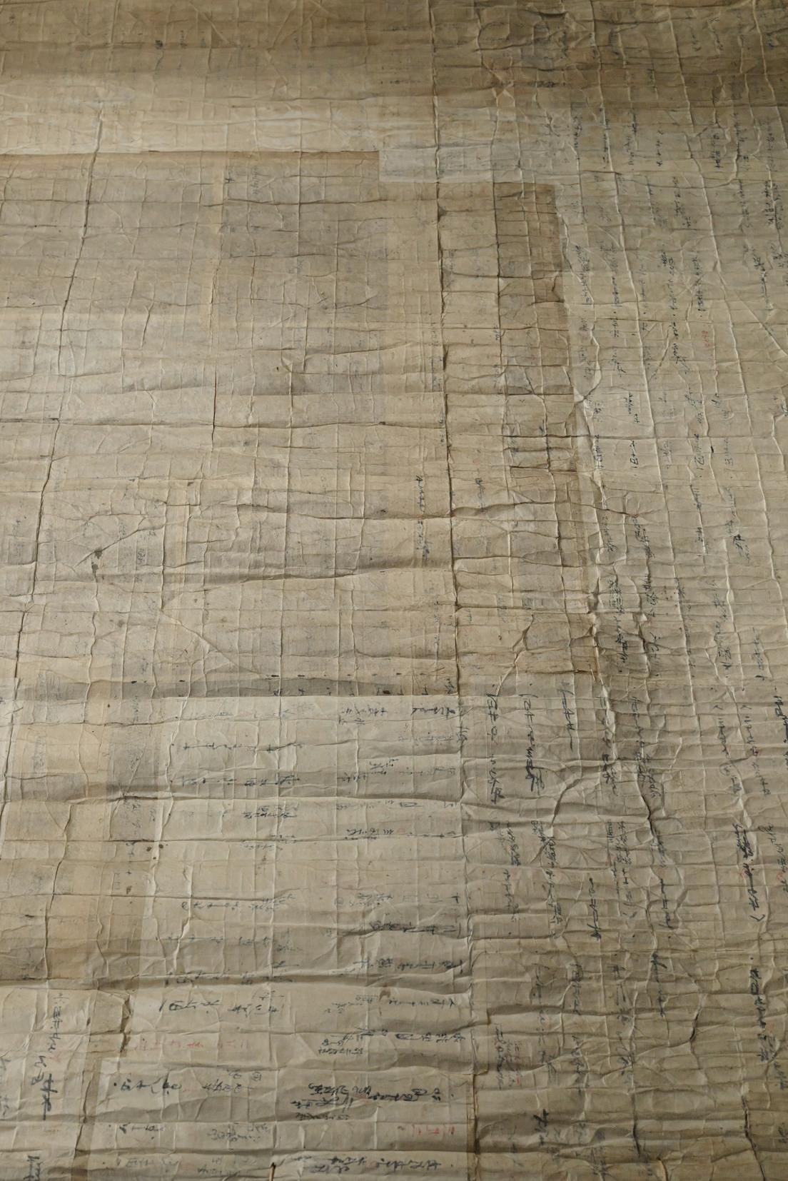 Tapisserie japonaise ancienne en papier washi / 1868-1920 / Wabi-Sabi MINGEI Art en vente 10