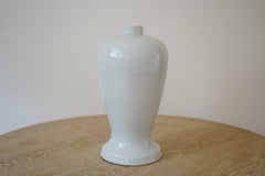 Japanese Antique White Porcelain Sake Bottles, 1930s–1950s - Japandi Wabi-Sabi