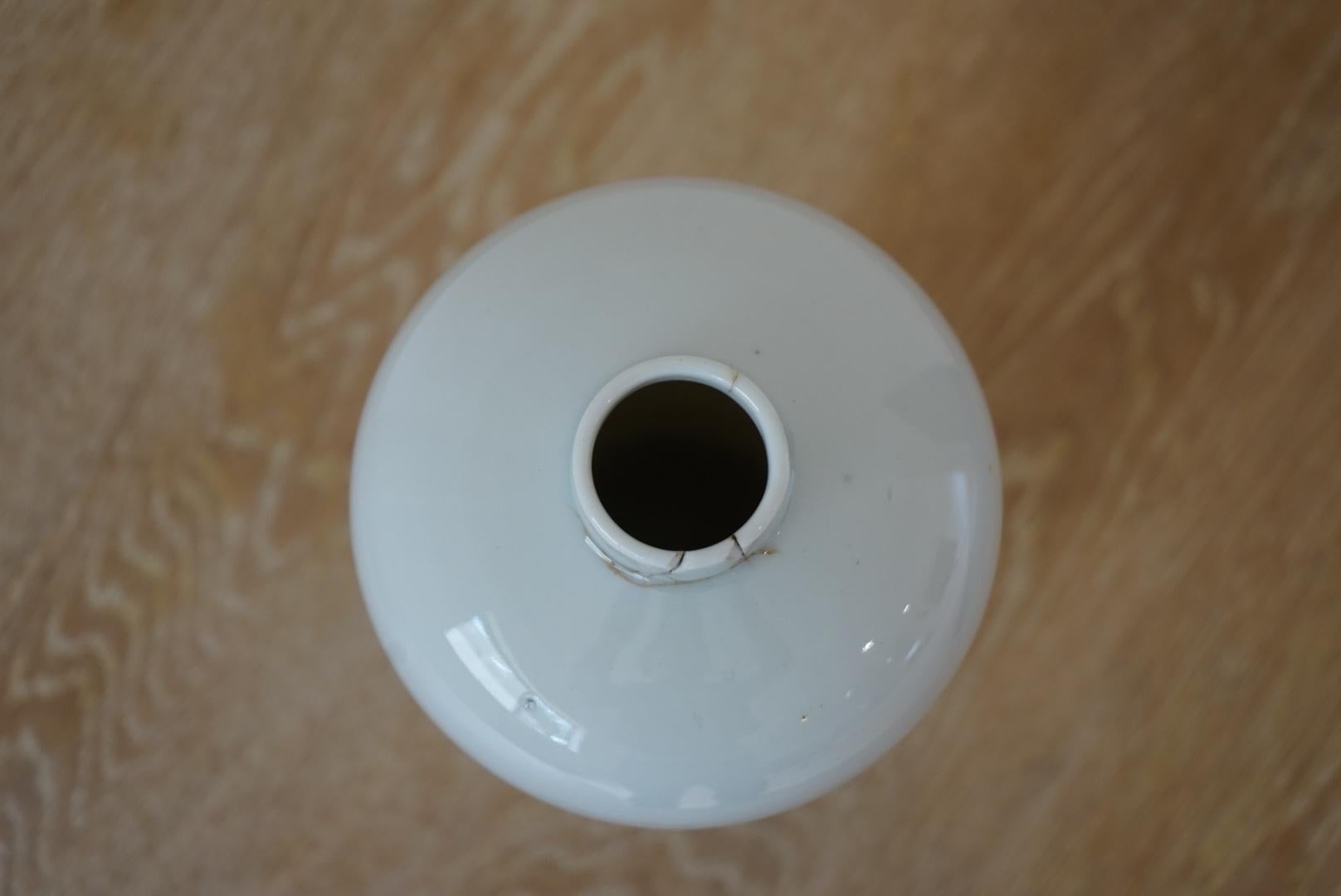 Japanische Antike Weiße Porzellanflasche Heiliger Sake Vase Objects im Angebot 2