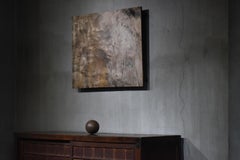 Japanese Antique Wood Board "Wall Decoration" 1860s-1900s / Wabi Sabi