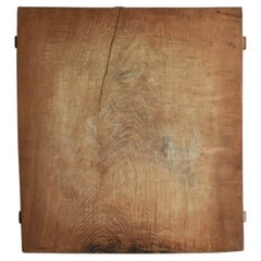 Japanisches antikes Holzbrett/Wandbehangsbrett wie abstraktes Gemälde/Wandtisch