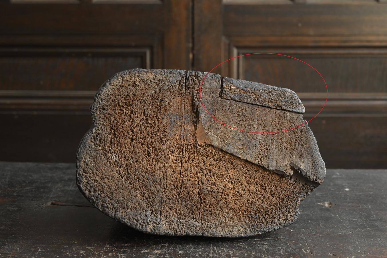 Japanischer antiker geschnitzter Buddha aus Holz/1800er/late Edo-Periode/Volks Buddha im Angebot 9