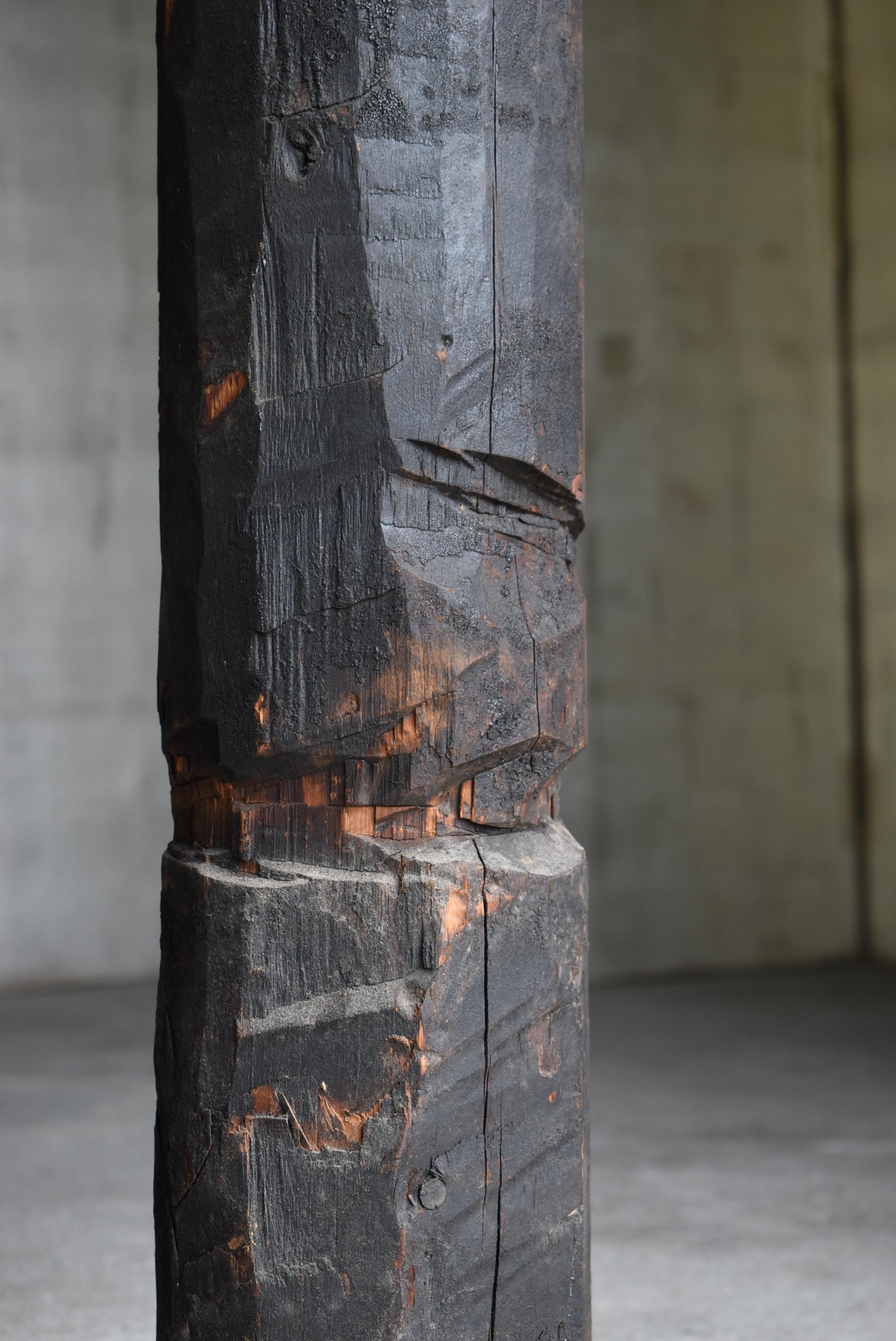 Japanese Antique Wood Carving Huge Penis 1800s-1860s / Sculpture Wabisabi 3