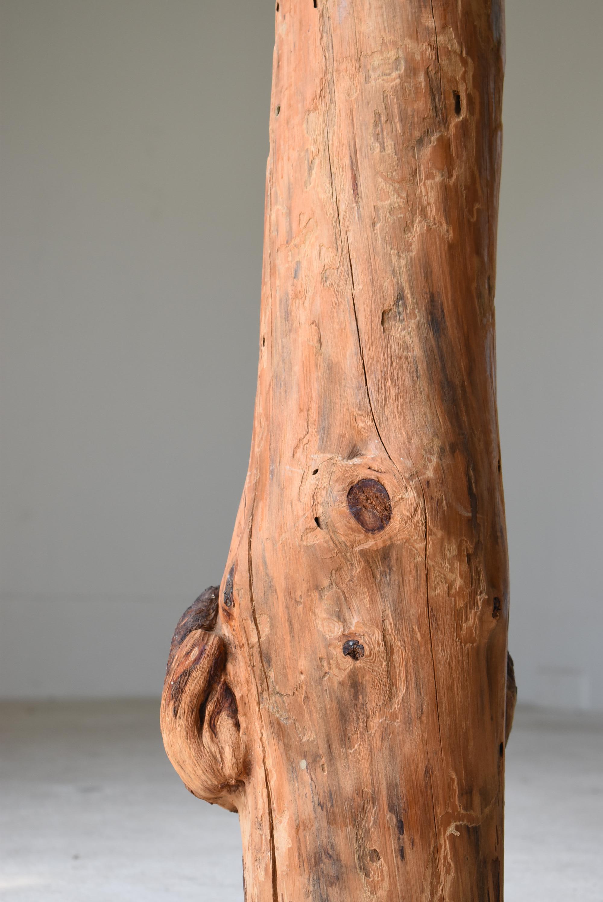 Japanese Antique Wood Carving Huge Penis 1860s-1900s/Figurine Mingei Wabi-Sabi 1