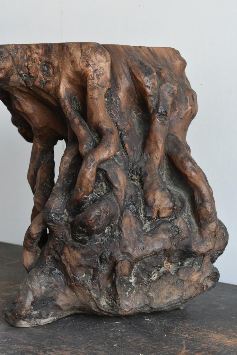 Japanese Antique Wood Carving Stand / 18681920 / Exhibition Stand at