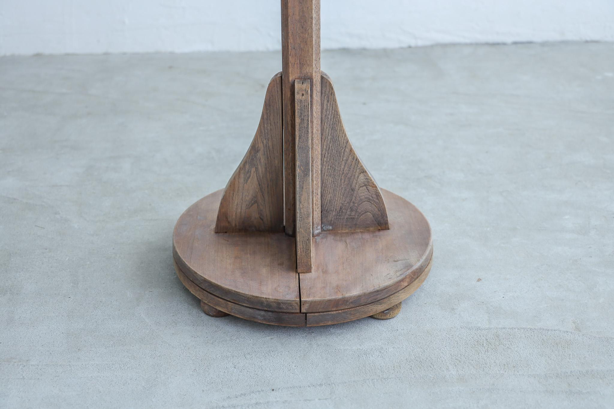 Japonais Porte cintre japonais en Wood antique, Wabi Sabi, Japandi en vente