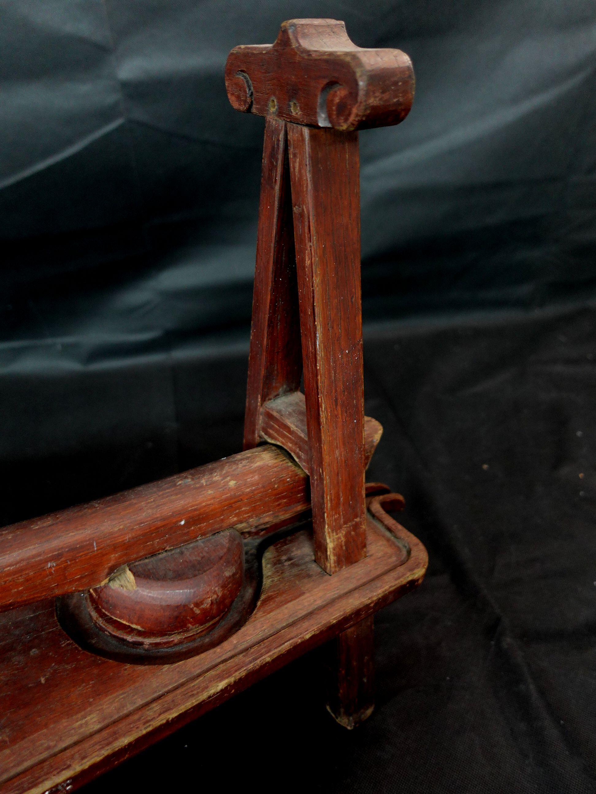 Japanischer antiker japanischer Holzkrug, Ric.00033 (Handgefertigt) im Angebot