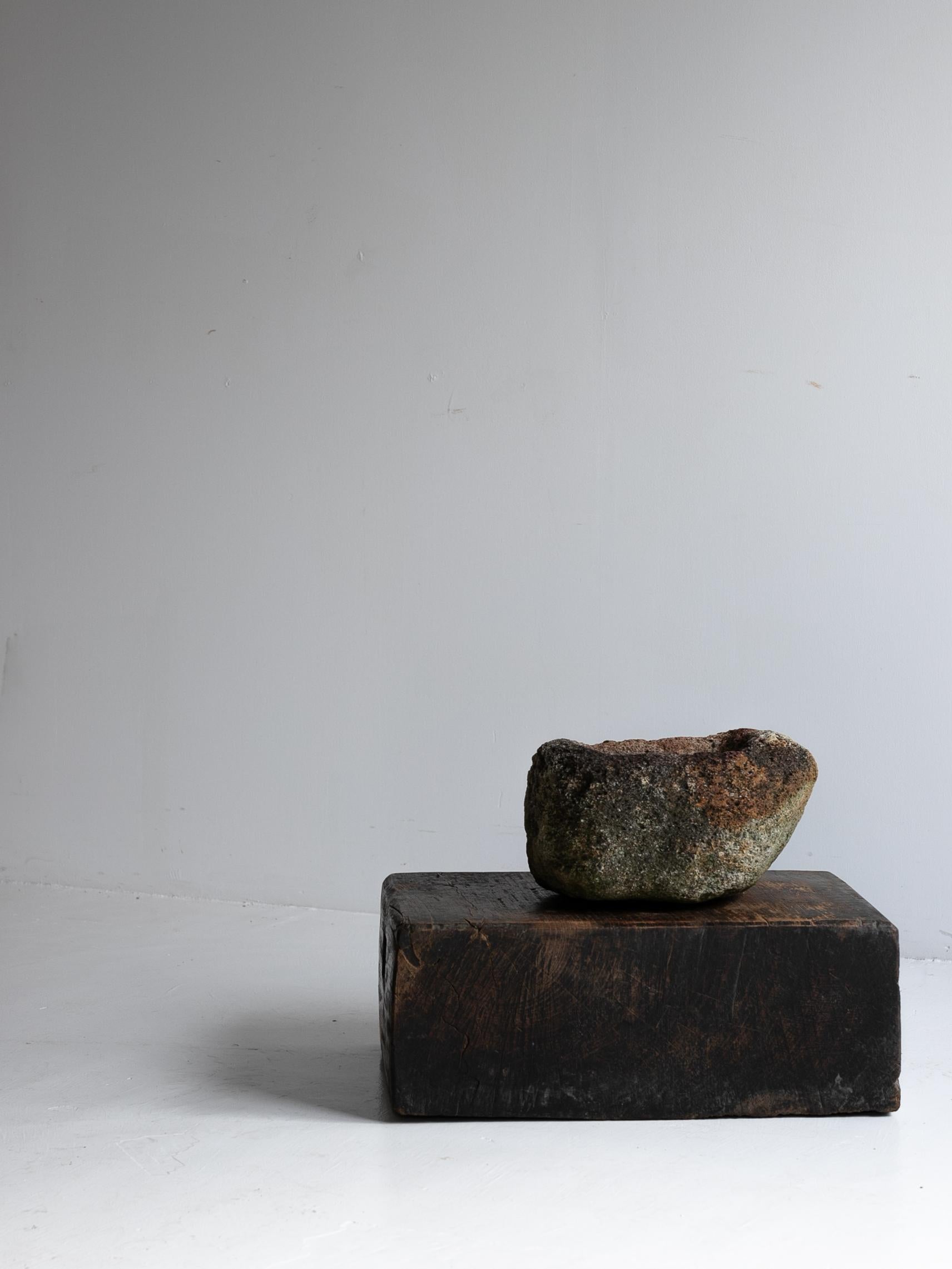 Japanese Antique Wooden Block Exhibition Stand 1860s-1920s / Primitive Wabisabi 2
