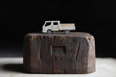 Japanese Antique Wooden Block Workbench 1900s-1940s / Display Stand Wabisabi