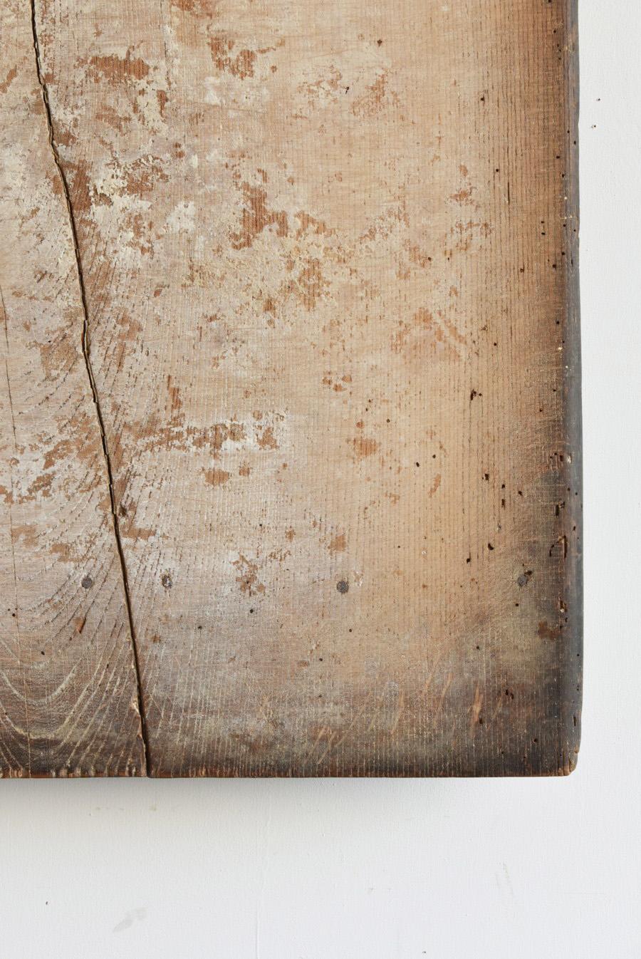 19th Century Japanese Antique Wooden Board 1860s-1900 / Wabi Sabi Abstract Art / Wall Hanging