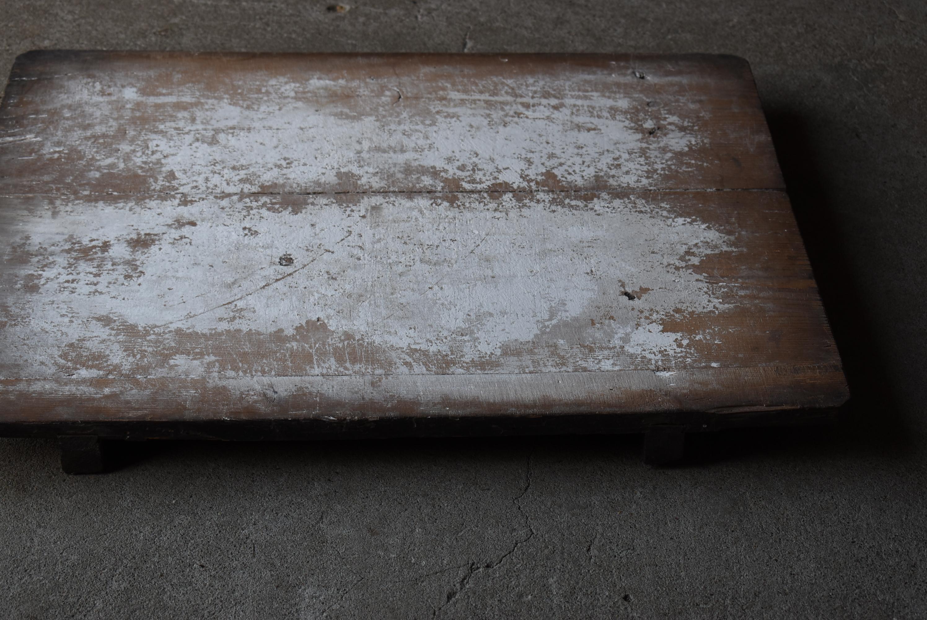 Japanese Antique Wooden Board 1860s-1900s / Abstract Art Wabisabi  3