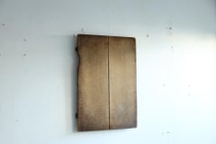 Japanese Antique Wooden Board, "Abstract Sculptures", Wabi-Sabi, Mingei