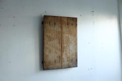 Japanese Antique Wooden Board, "Abstract Sculptures", Wabi-Sabi, Mingei