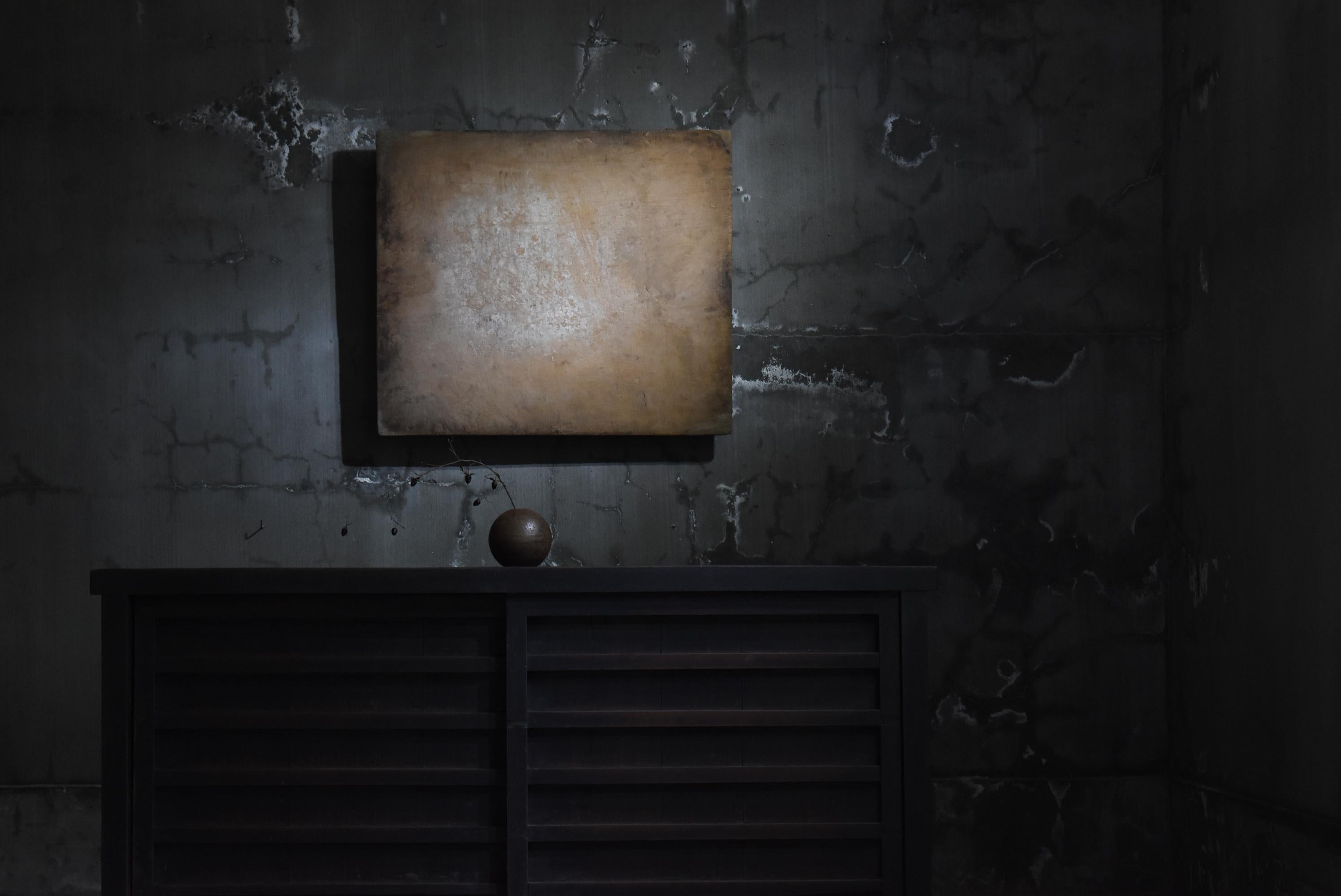 Japanese Antique Wooden Board 