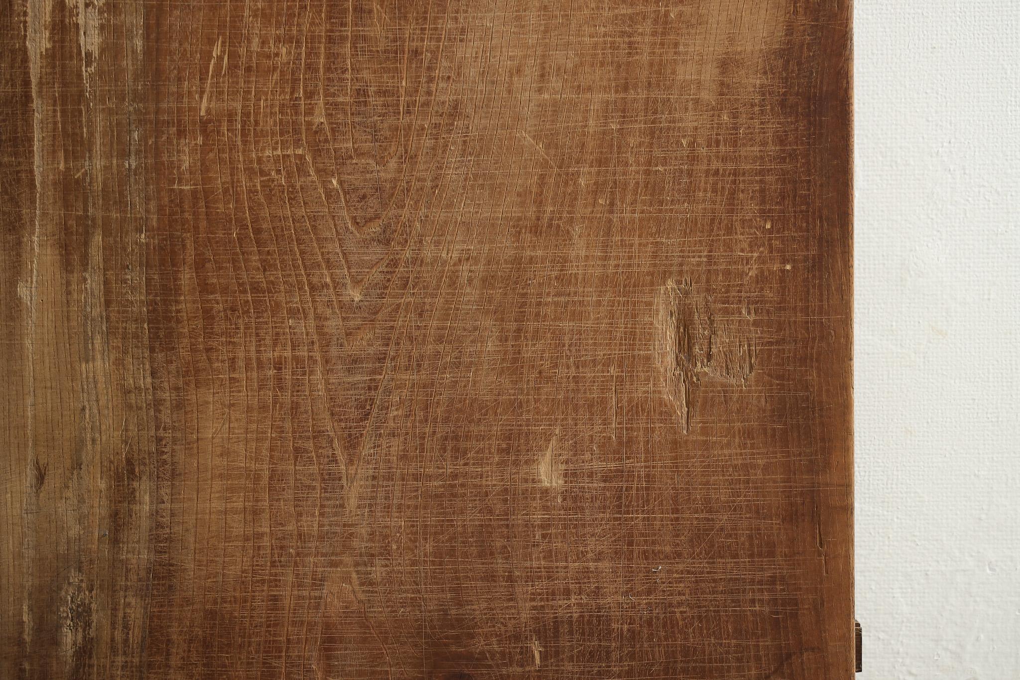 Japanese Antique Wooden Board , Wall Decoration Abstract Art , Wabi-Sabi For Sale 6