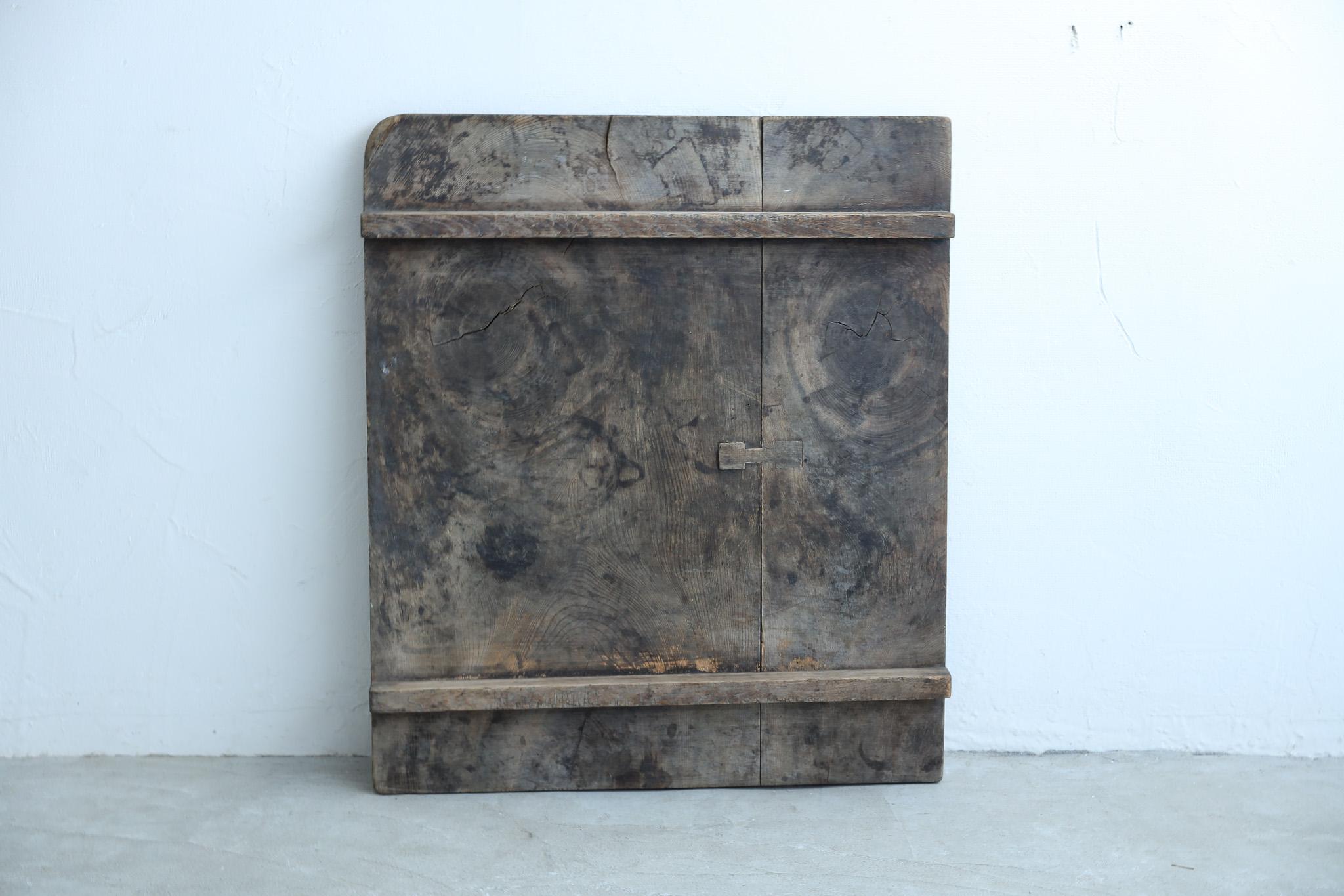 Tavola giapponese in legno antico, decorazione da parete, arte astratta, Wabi-Sabi in vendita 5