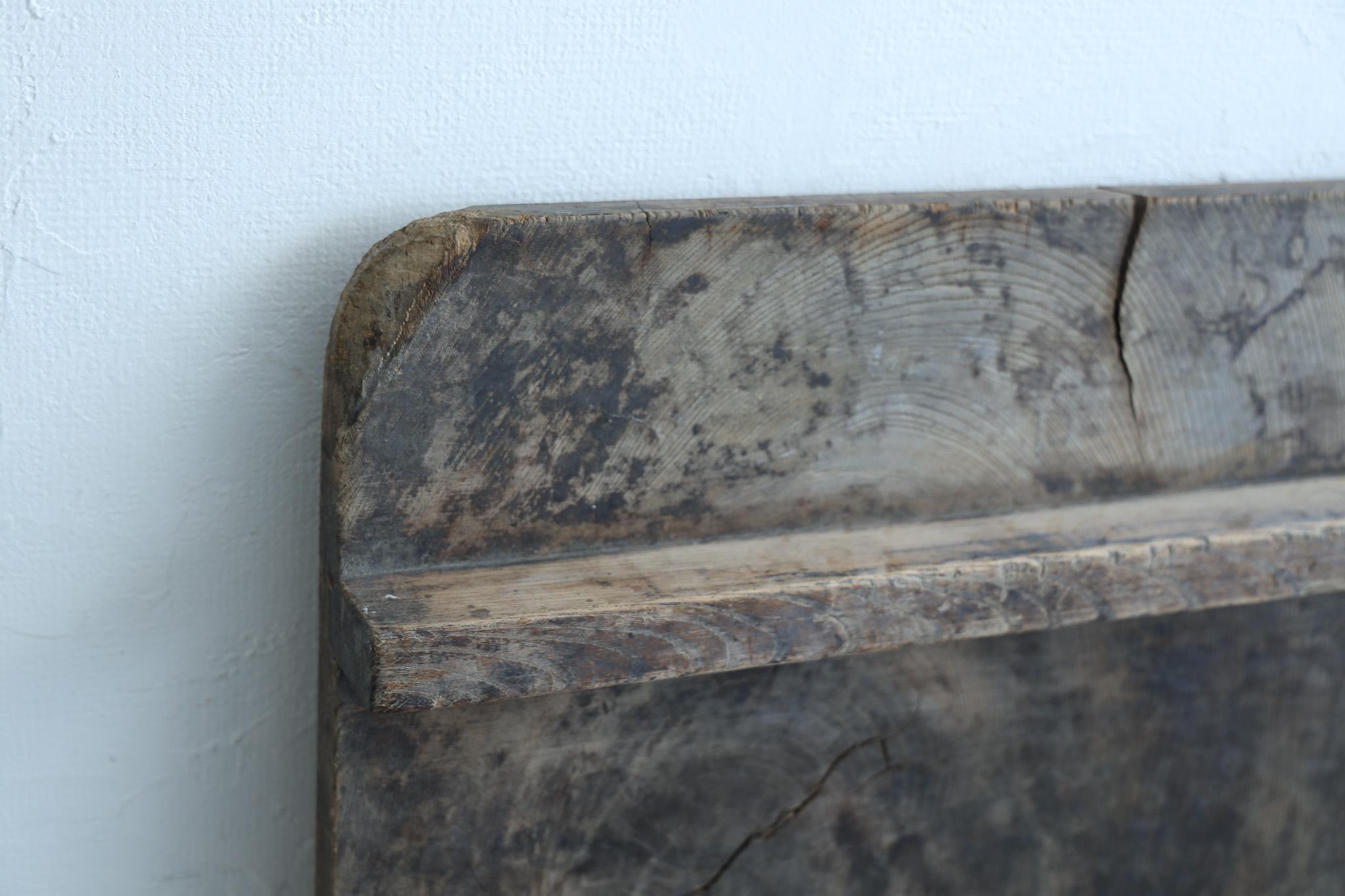 Tavola giapponese in legno antico, decorazione da parete, arte astratta, Wabi-Sabi in vendita 9