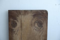 Japanese Antique Wooden Board , Wall Decoration Abstract Art , Wabi-Sabi