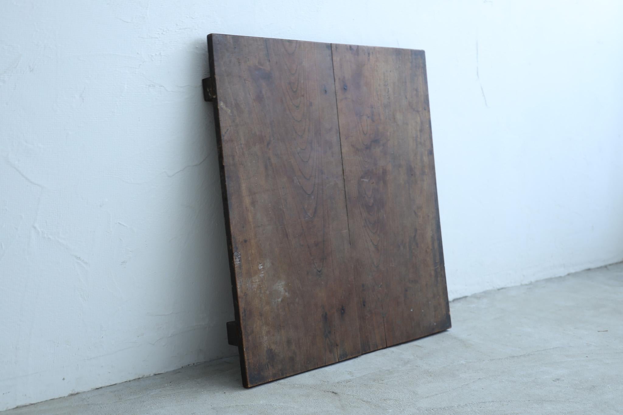 Japanese Antique Wooden Board , Wall Decoration Abstract Art , Wabi-Sabi For Sale 2