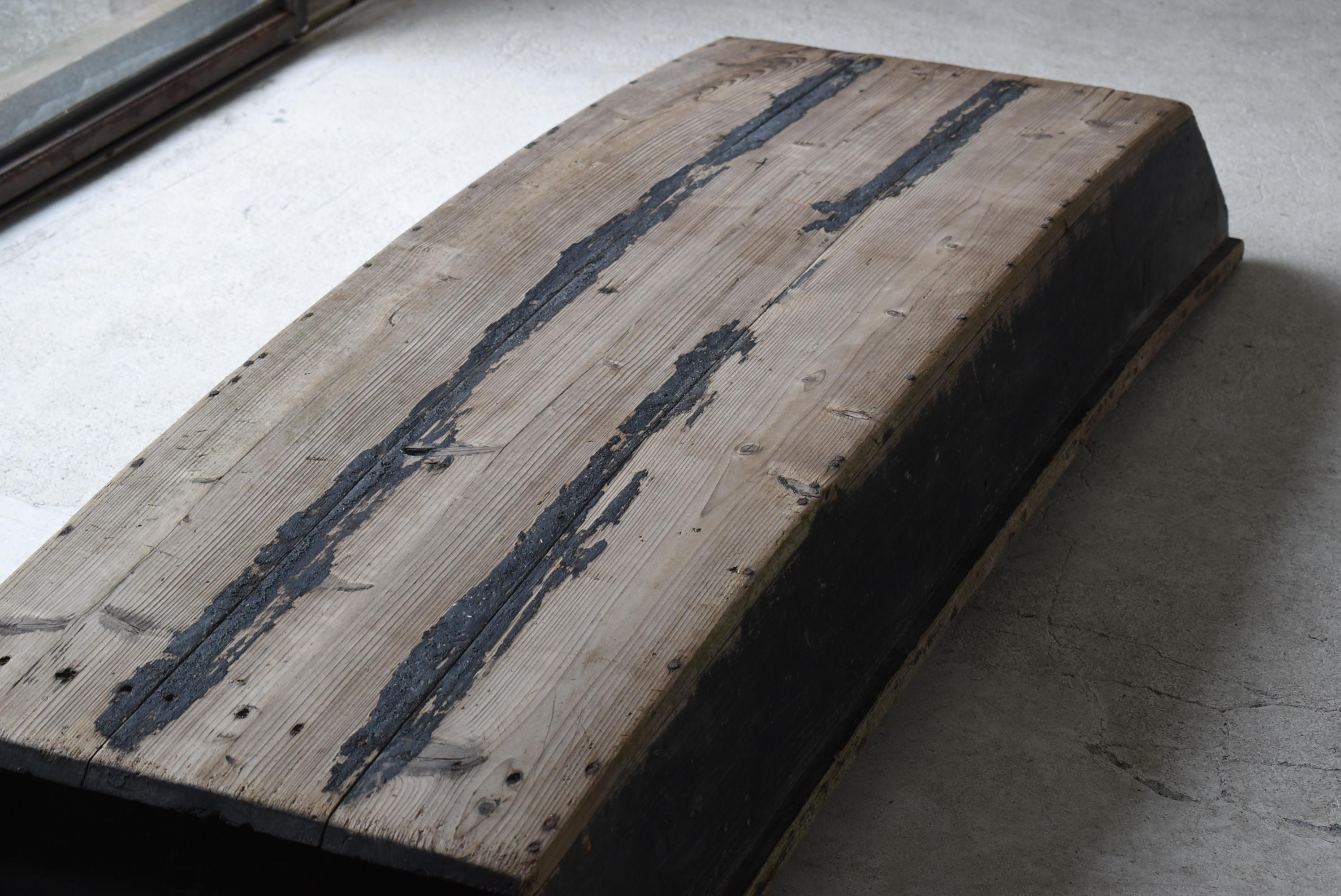 Japanese Antique Wooden Boat 1860-1900s / Wood Bowl Wabi Sabi Mingei 9