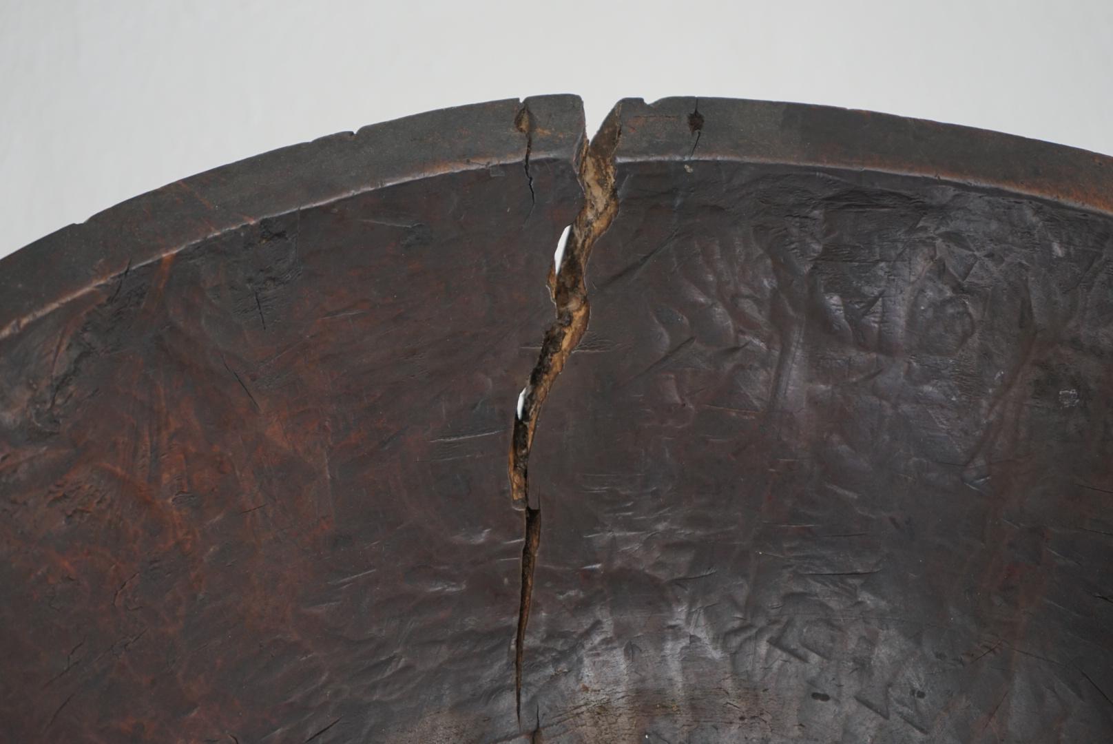 20ième siècle Bol japonais primitif Wabi-Sabi des années 1910-1940 en vente