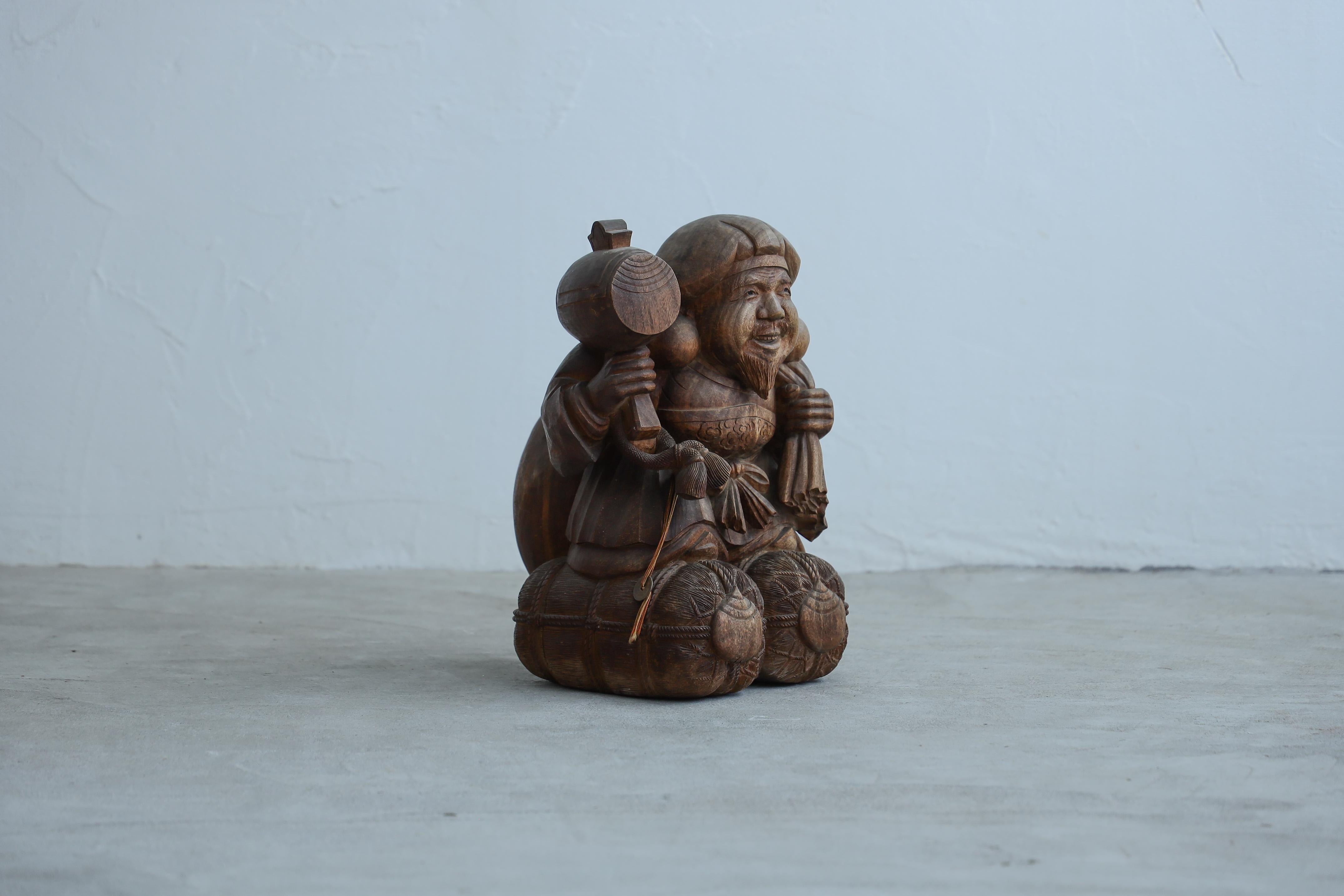 Madera Antigua Japonesa  Adornos tallados en Bueno estado para la venta en Katori-Shi, 12