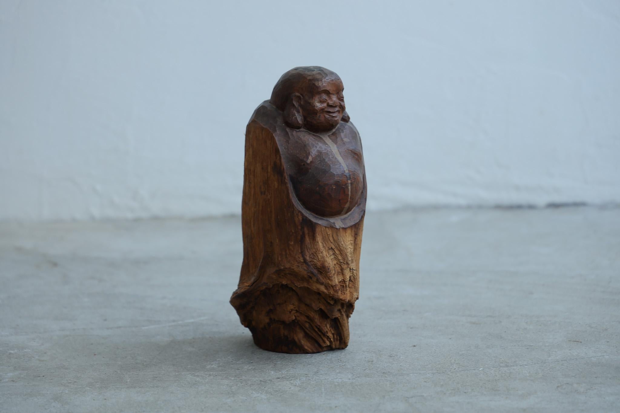 Japanese Antique Wooden  Carved Ornaments In Good Condition For Sale In Katori-Shi, 12