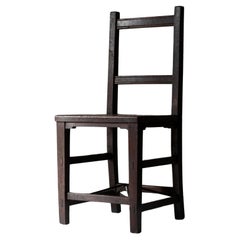 Japanese Used Wooden Chair / 1912s-1926s / Japandi