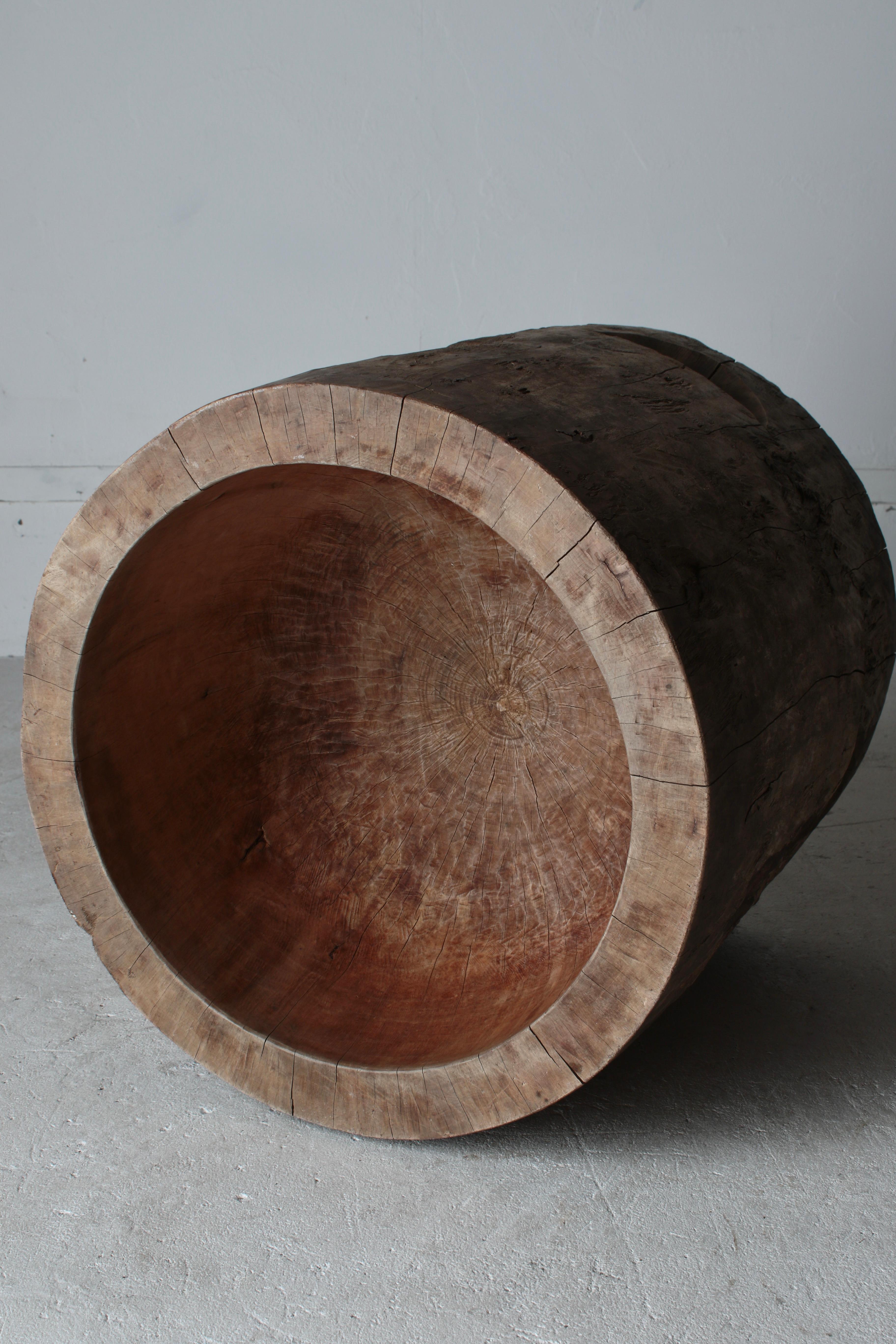Antiker japanischer antiker Holz-Couchtisch / Beistelltisch / Wabi-sabi Rustikaler Couchtisch 4