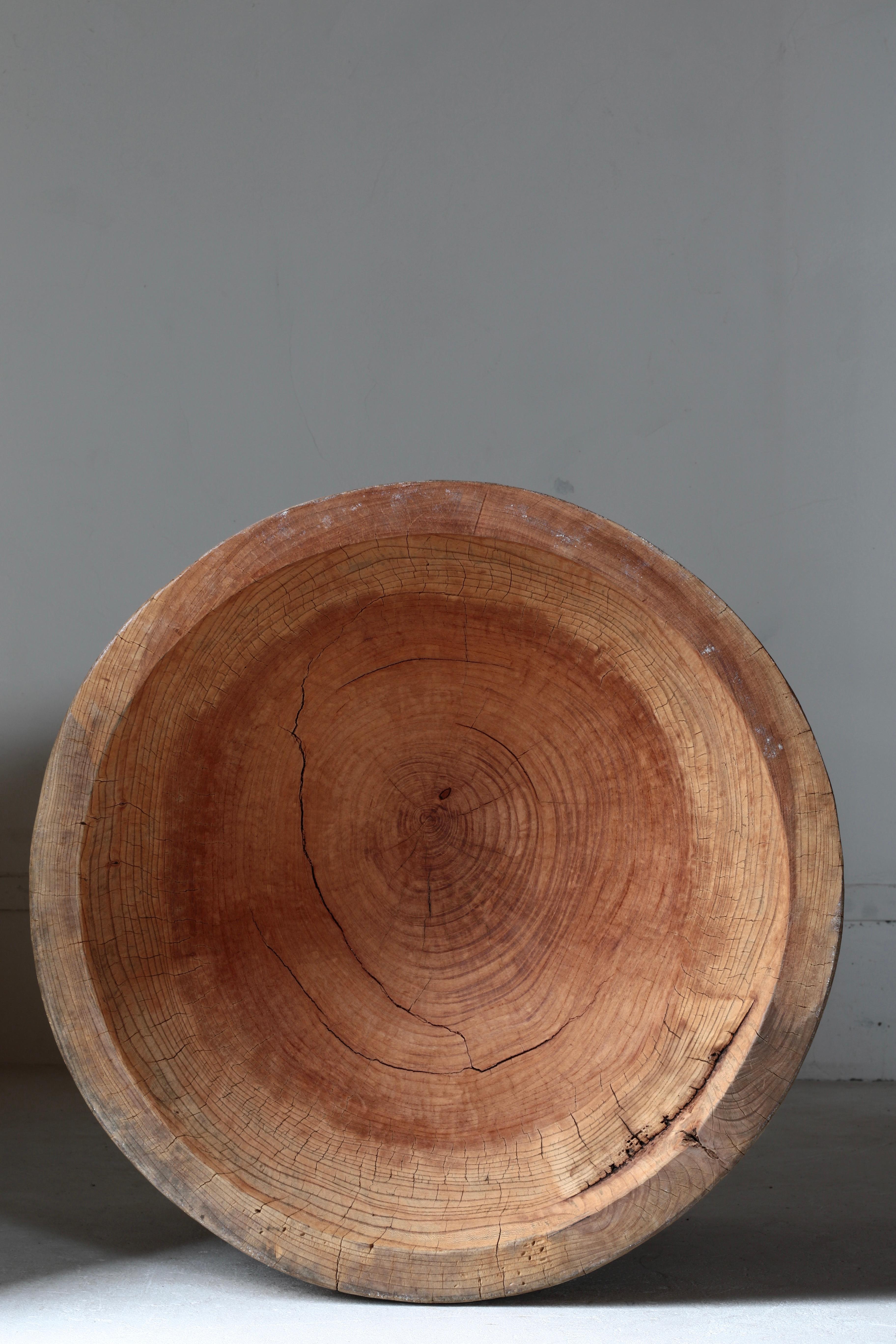 Table basse japonaise ancienne / Table d'appoint / Wabi-sabi Primitive en vente 7