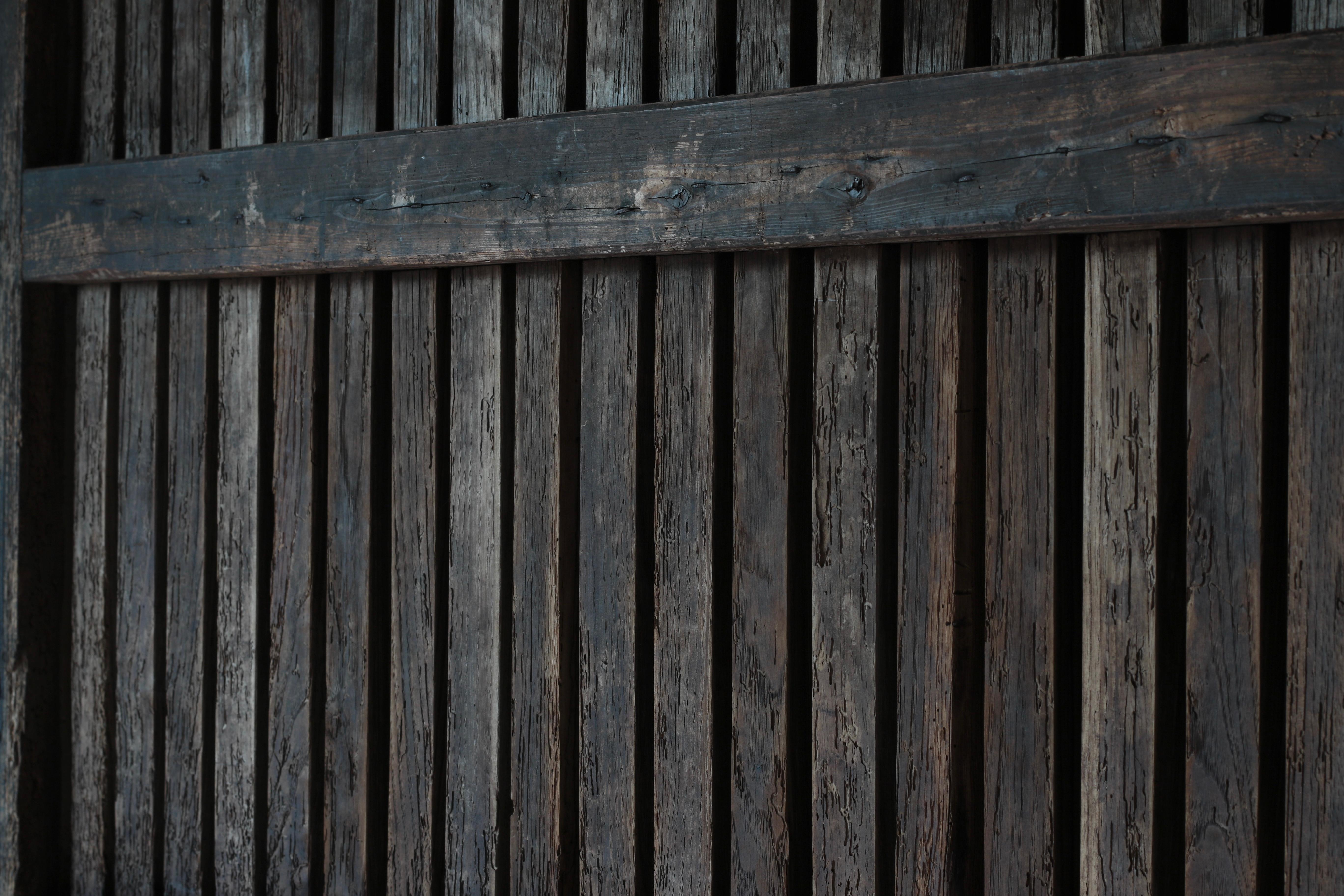Porte japonaise ancienne en bois / Décoration intérieure / 1868-1912s / Wabi-Sabi en vente 9