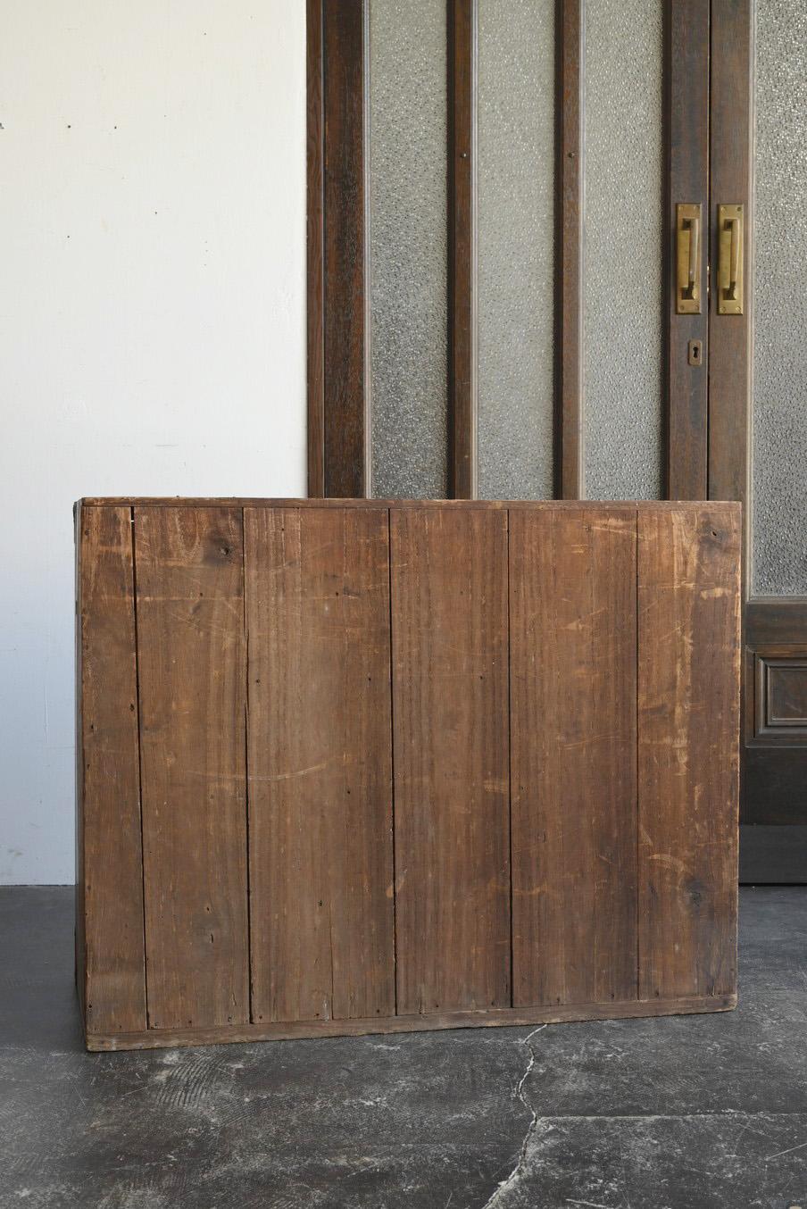 Japanese antique wooden drawer/1868-1920/Wabi-Sabi 