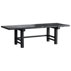 Japanese Antique Wooden Low Table /1800-1912 'Edo-Meiji Period'/Wabi-Sabi Table
