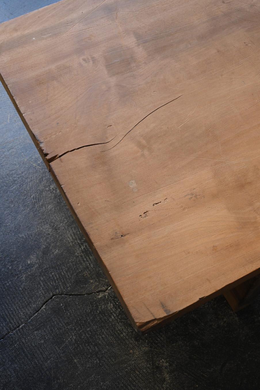 Japanese antique wooden low table/20th century/coffee table/sofa table 4