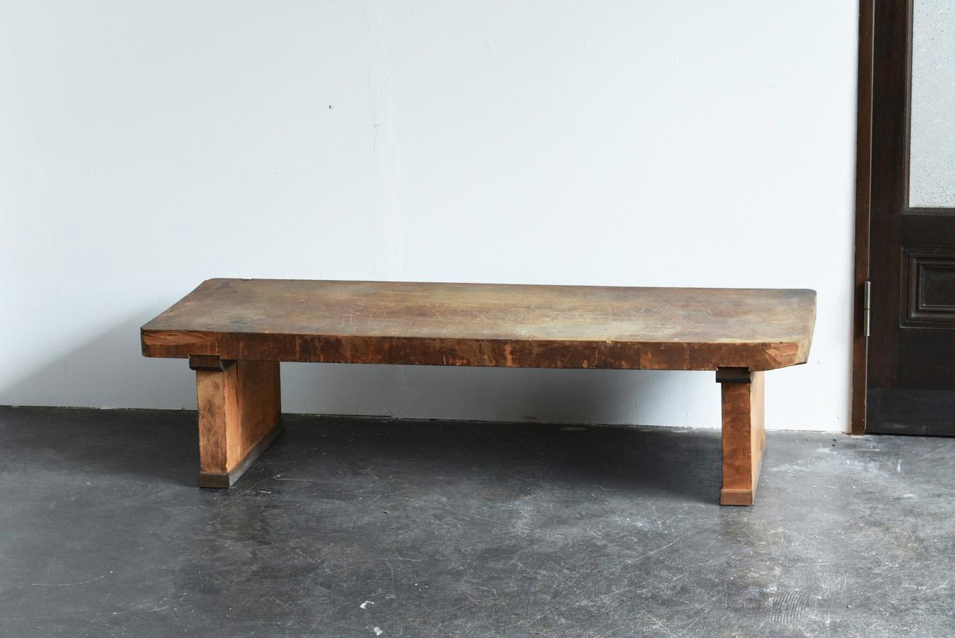Japanese Antique Wooden Low Table / Coffee Table / Tv Board 8