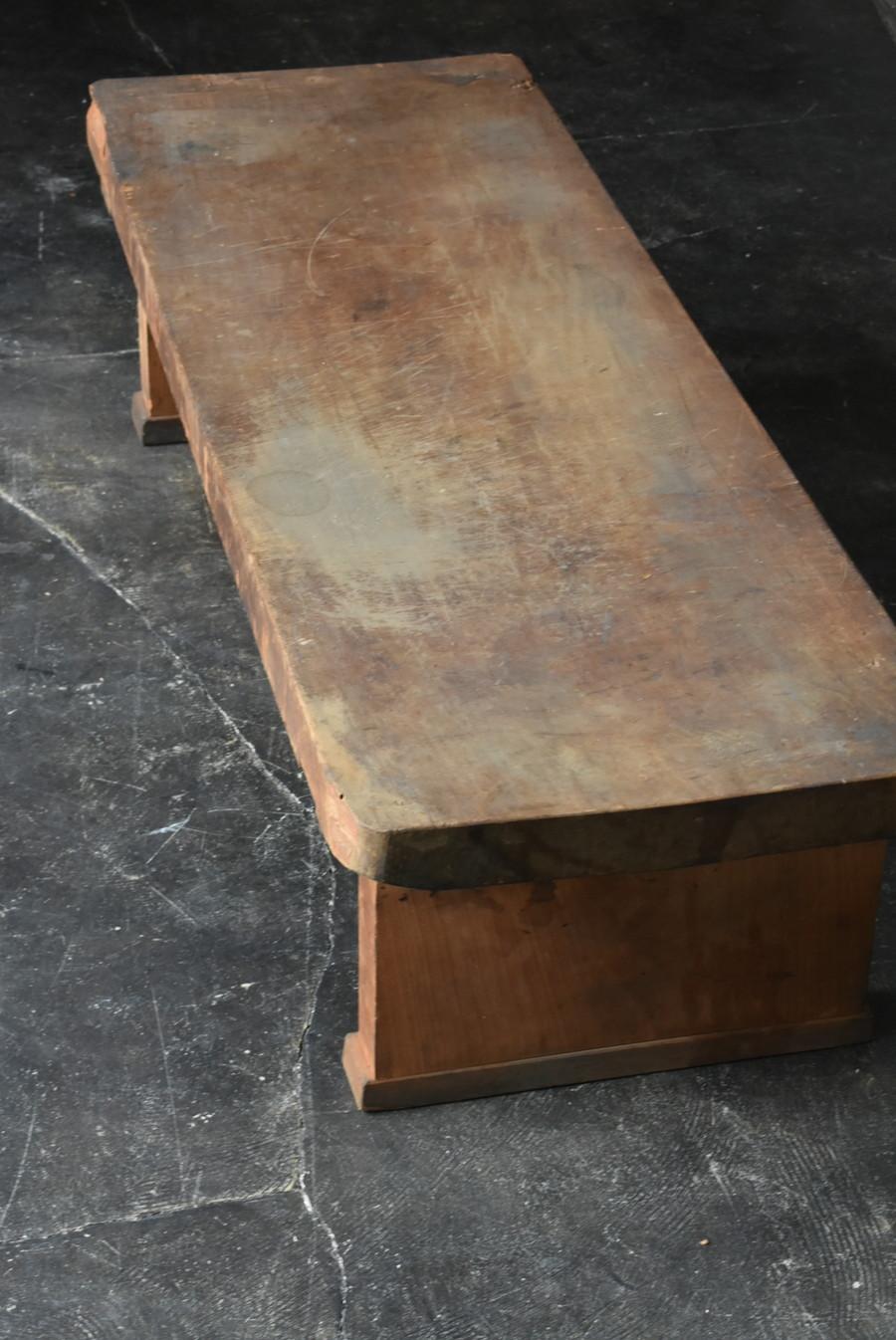 Woodwork Japanese Antique Wooden Low Table / Coffee Table / Tv Board