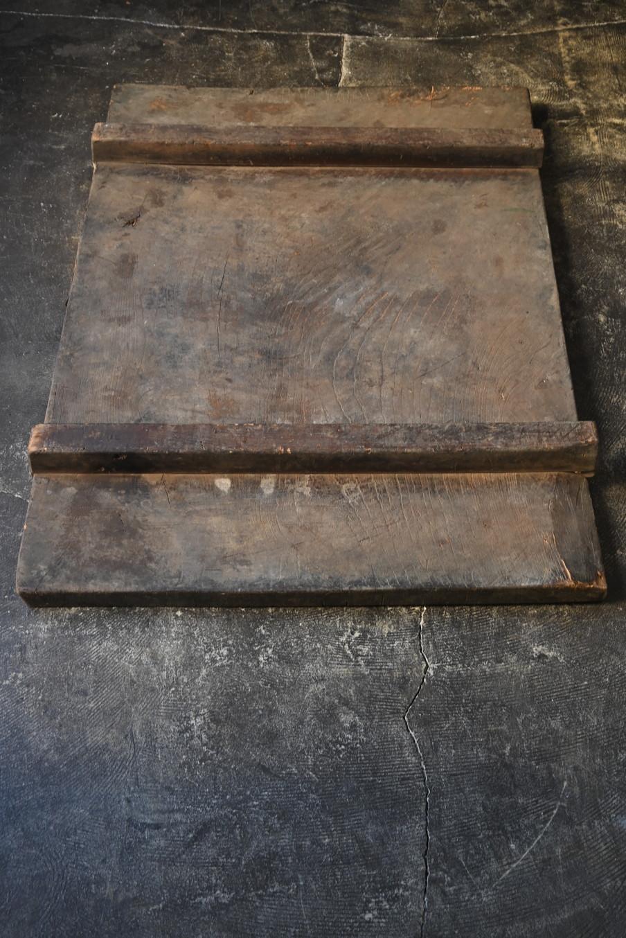 Tavolino basso giapponese in legno antico ricoperto di carta washi / Banco da lavoro wabi-sabi in vendita 9