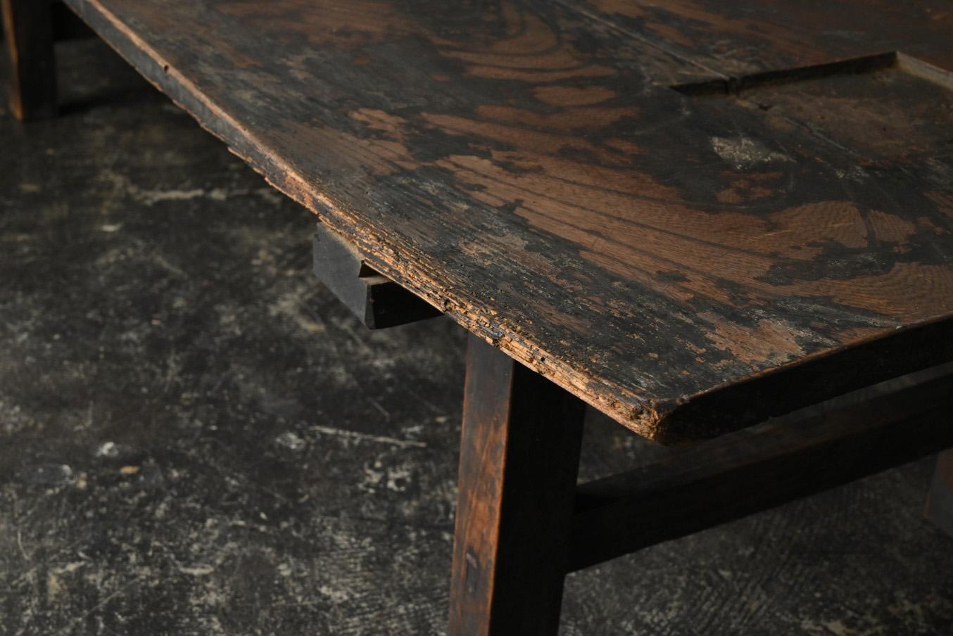 Japanischer antiker niedriger japanischer Holztisch aus Holz/